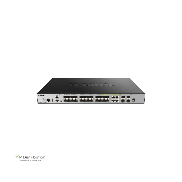 D-Link DGS-3630-28SC/SI/E 28-Port Layer 3 Fiber Gigabit Stack Switch (SI)