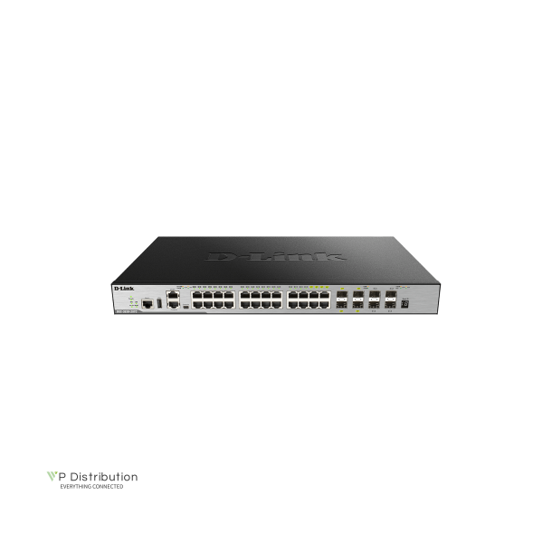 D-Link DGS-3630-28TC/SI/E 28-Port Layer 3 Gigabit Stack Switch (SI)