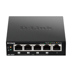 D-Link DGS-1005P/E 5-Port PoE+ Switch Gigabit 4 PoE+ Ports 60W