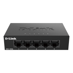 D-Link DGS-105GL/E 5-Port Gigabit Switch Light, Layer2 ohne IGMP