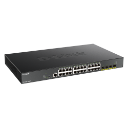 D-Link DGS-1250-28XMP Gigabit Switch PoE 28-Port Smart Managed PoE+ 4x 10G