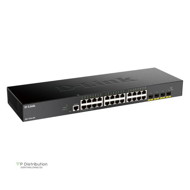 D-Link DGS-1250-28X Gigabit Switch 28-Port Smart Managed 4x 10G