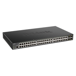 D-Link DGS-1250-52XMP Gigabit Switch PoE 52-Port Smart Managed PoE+ 4x 10G