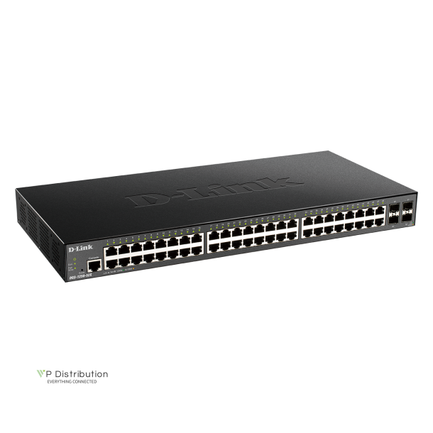 D-Link DGS-1250-52X Gigabit Switch 52-Port Smart Managed 4x 10G