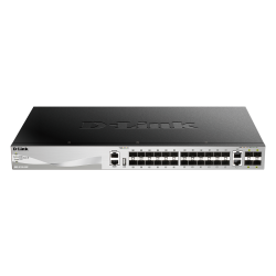D-Link DGS-3130-30S/E 30Port Switch, Layer 3 Fiber Gigabit Stack  (SI)