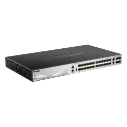 D-Link DGS-3130-30S/E 30Port Switch, Layer 3 Fiber Gigabit Stack  (SI)
