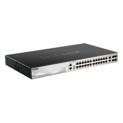 D-Link DGS-3130-30TS/E 30Port Switch, Layer 3 Gigabit Stack (SI)
