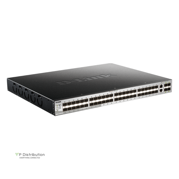 D-Link DGS-3130-54S/E 54Port Switch, Layer 3 Fiber Gigabit Stack (SI)