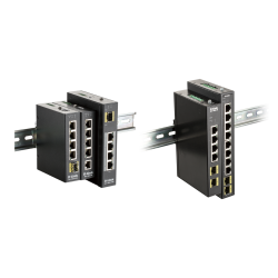 D-Link DIS-100G-6S Gigabit Switch Industrial 4Port RJ45 2x 100/1000M SFP