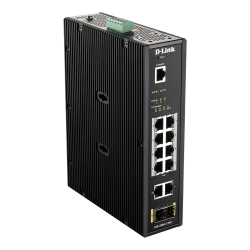 D-Link DIS-200G-12PS Netzwerk-Switch Managed L2 , Gigabit Ethernet (10/100/1000), Power over Ethernet (PoE)