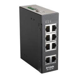 D-Link DIS-100E-8W Industrial Switch 8-Port Unmanaged Layer2 Fast Ethernet
