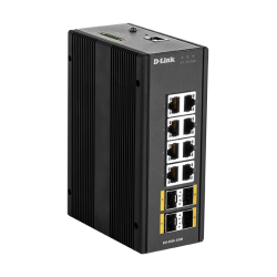 D-Link DIS-300G-12SW 12-Port SwitchLayer2 Managed Gigabit Industrial
