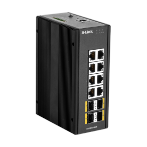 D-Link DIS-300G-12SW 12-Port SwitchLayer2 Managed Gigabit Industrial