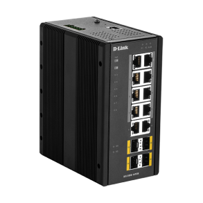 D-Link DIS-300G-14PSW 14-Port Switch Layer2 Managed Gigabit PoE Industrial