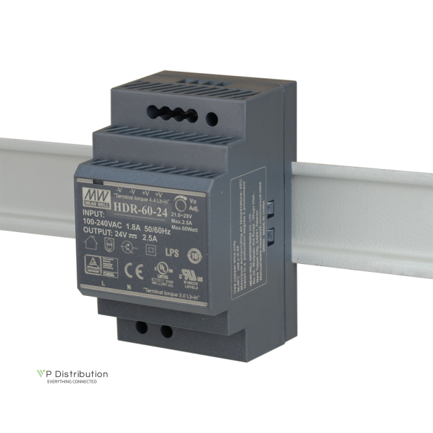 D-Link DIS-H60-24 Industrial Netzteil 60W externes DIN Rail