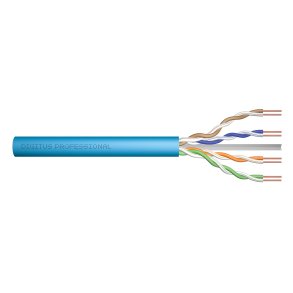 CAT 6A U-UTP installation cable, 500 MHz Dca (EN 50575), AWG 23/1, 305 m drum,