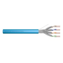 CAT 6A U-FTP installation cable, 500 MHz Dca (EN 50575), AWG 23/1, 1000 m drum,