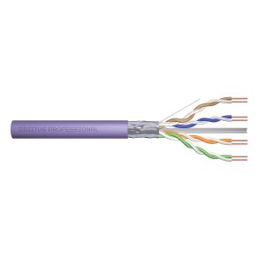 CAT 6 F-UTP installation cable, 250 MHz Dca (EN 50575), AWG 23/1, 100 m paper box,