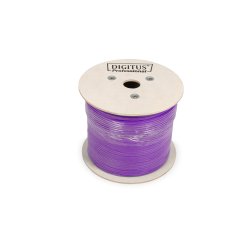 CAT 6 F-UTP installation cable, 250 MHz B2ca (EN 50575), AWG 23/1, 500 m drum,