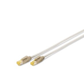 CAT 6A S-FTP patch cable DRAKA UC 900 SS FRNC,TM31 Cu, LSZH, AWG 27/7, 7 m, grey