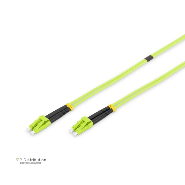 Digitus FO patch cord, duplex, LC to LC MM OM5 50/125 &micro;, 1 m