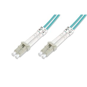 Digitus FO patch cord, duplex, LC to LC MM OM3 50/125 µ, 20m