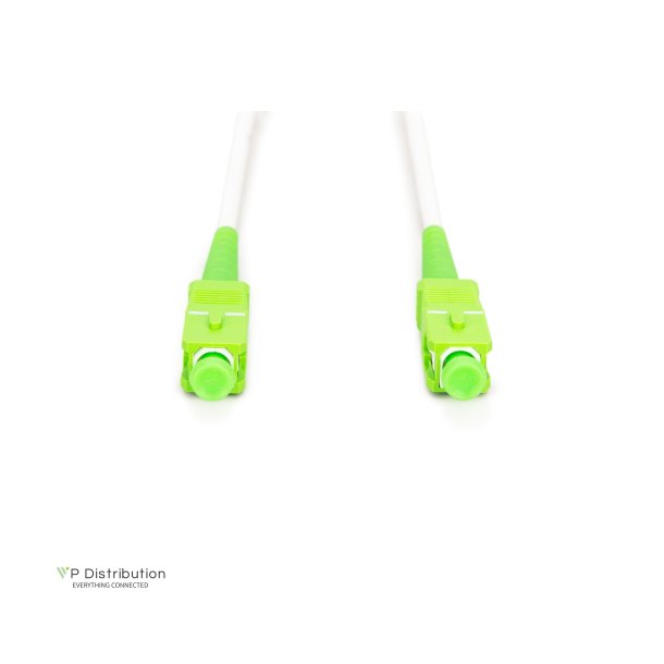 FO patch cord, Armored, SM, Simplex, SCA - SCA G657.A02, 1m