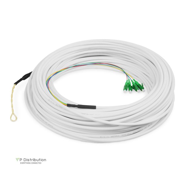 Digitus FTTH Drop Cable, Singlemode, 4 Fiber, LC/APC G.657.A2, 30m