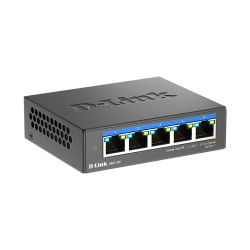 D-LINK DMS-105/E 5-Port Switch, Multi-Gigabit Unmanaged