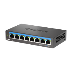 D-LINK DMS-108/E 8-Port Switch, Multi-Gigabit Unmanaged