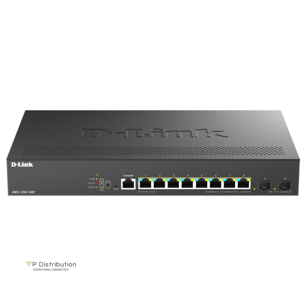 D-Link DMS-1250-10SP/E 10Port PoE Switch