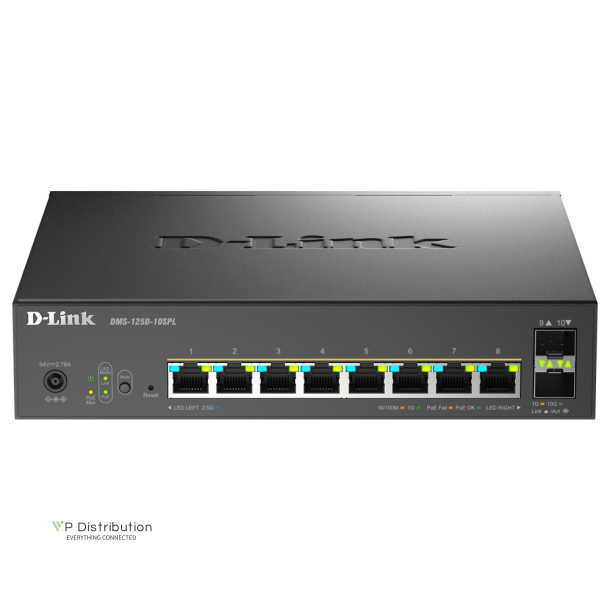 D-Link DMS-1250-10SPL/E 10 Port Switch