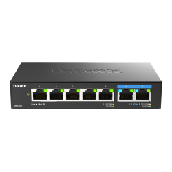 D-Link DMS-107/E 7-Port Switch Multi-Gigabit Unmanaged