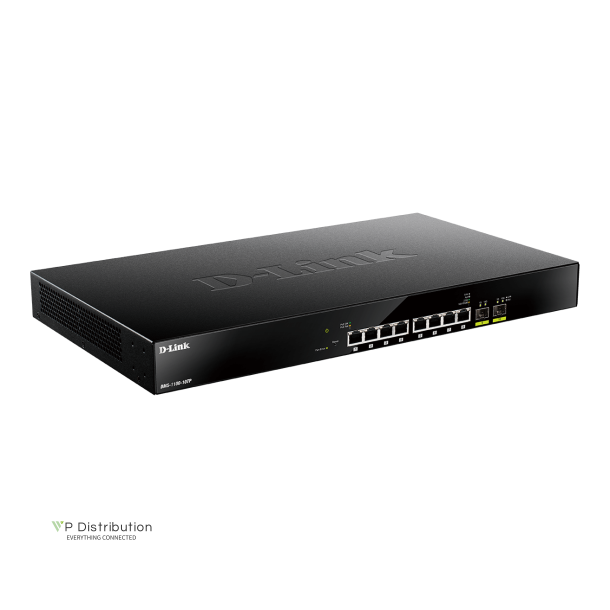 D-Link DMS-1100-10TP 10-Port Switch PoE Multi-Gigabit Smart Managed