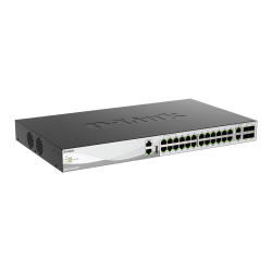 D-Link DMS-3130-30PS/E 30-Port Layer 3, PoE 740W  Multi-Gigabit Stack Switch