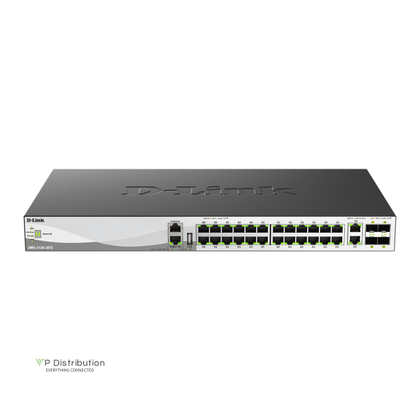 D-Link Switch DMS-3130-30TS/E, Layer 3 Multi-Gigabit Stack