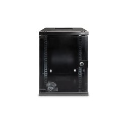 Digitus 254 mm (10") 9U wall mounting cabinet 464x312x300 mm, color black (RAL 9005)