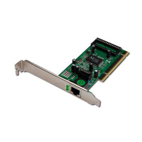 Digitus Gigabit Ethernet PCI Card 32-bit, low profile bracket, RTL8169SC chipset