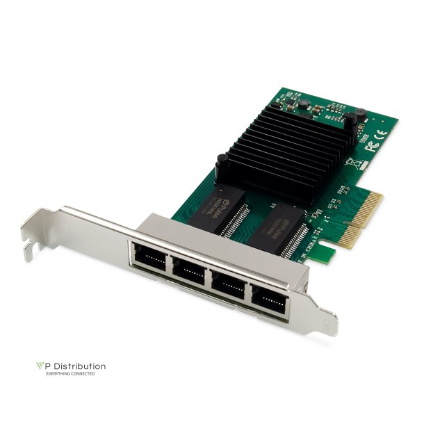 Digitus 4 Port RJ45 Intel I350 Server NIC