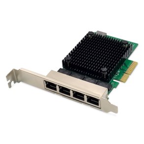Digitus 4 Port RJ45 RTL8125B 2,5 GBits Server NIC