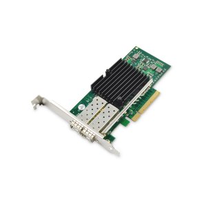 Digitus 2-port SFP+ 10G PCI Express Card Low profile backet, Intel JL82599ES Chipset