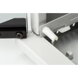 Digitus 10" and 19" combi wall mounting cabinet 10U horizontal (10"), 5U vertical (19"), grey