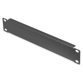 Digitus 1U blank panel, 10 inch 45 x 255 x 12 mm, black (RAL 9005)