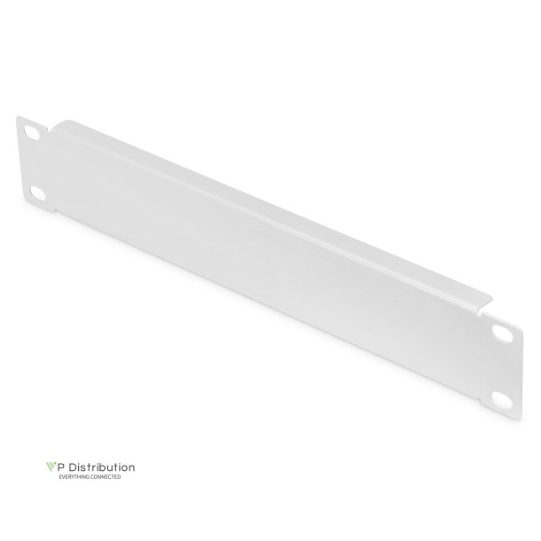 Digitus 1U blank panel, 10 inch 45 x 255 x 12 mm, grey (RAL 7035)