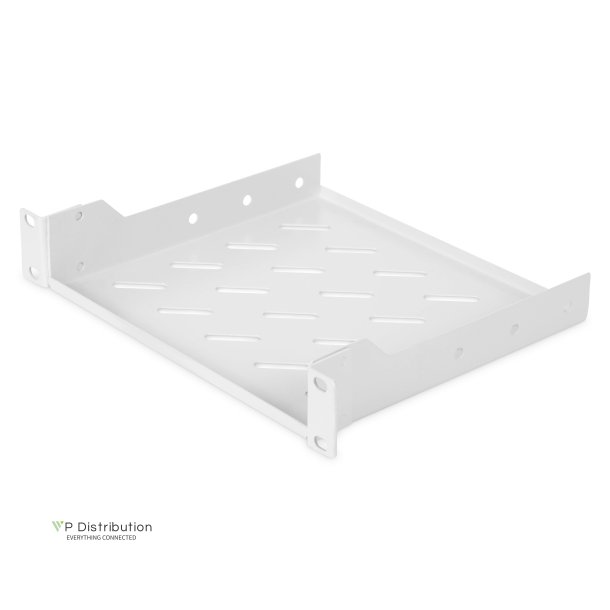 Digitus 254 mm (10") 1U fixed shelf 44x255x201 mm, color grey (RAL 7035)