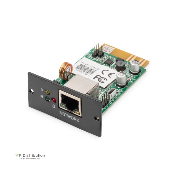Digitus SNMP card V2.0,for DIGITUS OnLine UPS rack mounts DN-170xxx