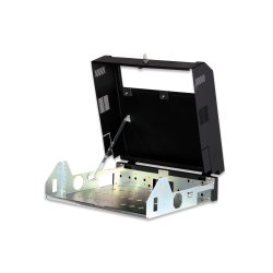 Digitus Wall mounting cabinet, SOHO, slim, 156x525x475 mm 3U rotatable, 2U fix, color black (RAL 9005)