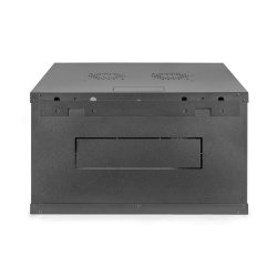 Digitus 7U wall mounting cabinet 389x600x600 mm, color black (RAL 9005)