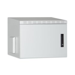 Digitus 7U wall mounting cabinet, outdoor, IP55 490x600x600 mm, color grey (RAL 7035)