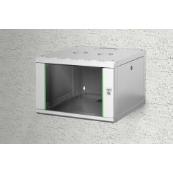 Digitus 7U wall mounting cabinet, Unique 420x600x600 mm, color grey (RAL 7035)